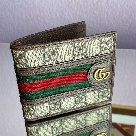 Authentic GUCCI Ophidia GG Bifold Mens Wallet with all packaging! GREAT GIFT! - Picture 8 of 10